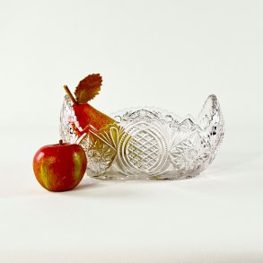 Glasskl - vintage jardiniere, lille