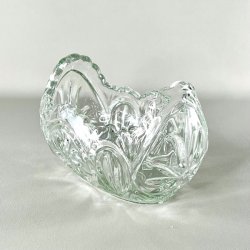 Glasskl - jardiniere, stjernemnster