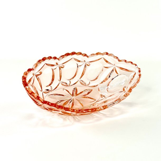 Glassk�l - vintage jardiniere, lyser�d