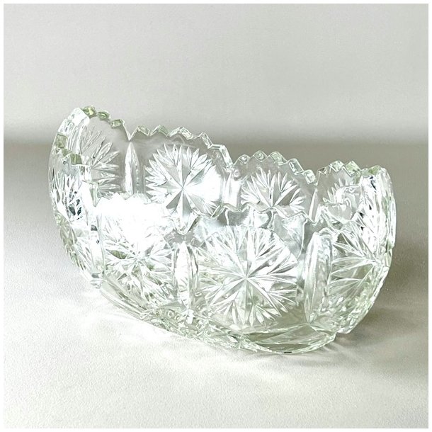 Glasskl - jardiniere, isblomster