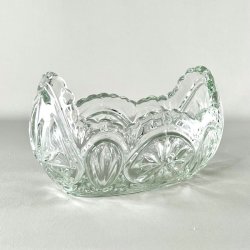 Glasskl - jardiniere, stjernemnster