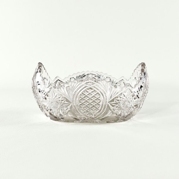 Glasskl - vintage jardiniere, lille