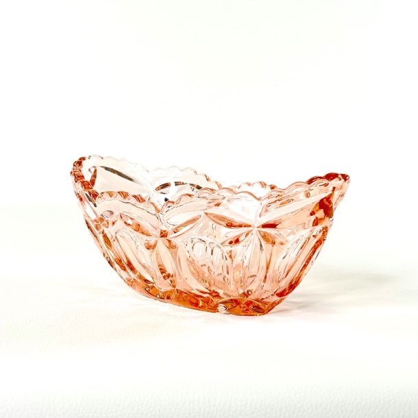 Glassk�l - vintage jardiniere, lyser�d