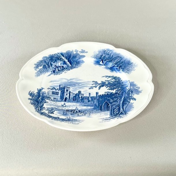 Tallerken  - engelsk porcel�n, Haddon Hall 