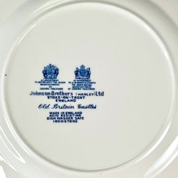 Tallerken - engelsk porceln, Old Britain Castles