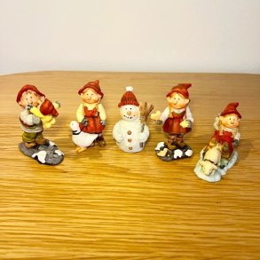 Julefryd nisser (st a' 5 stk/samlet)