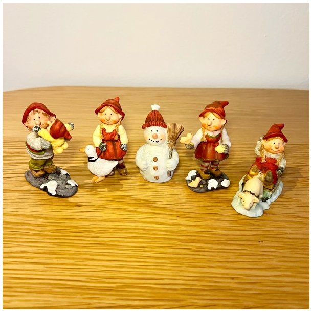 Julefryd nisser (st a' 5 stk/samlet)
