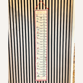 Pakkekalender, broderet