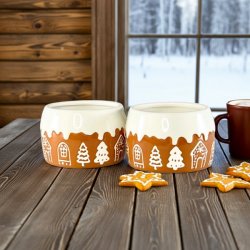 Juleskle (st a' 2 stk samlet) - gingerbread