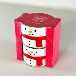 Juleskle (st a' 2 stk samlet) - snemand