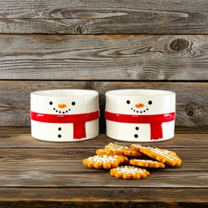 Juleskle (st a' 2 stk samlet) - snemand