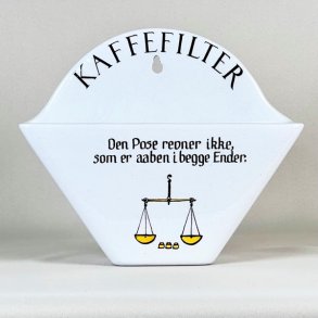 Knabstrup 'ordsprog' holder til kaffefilter