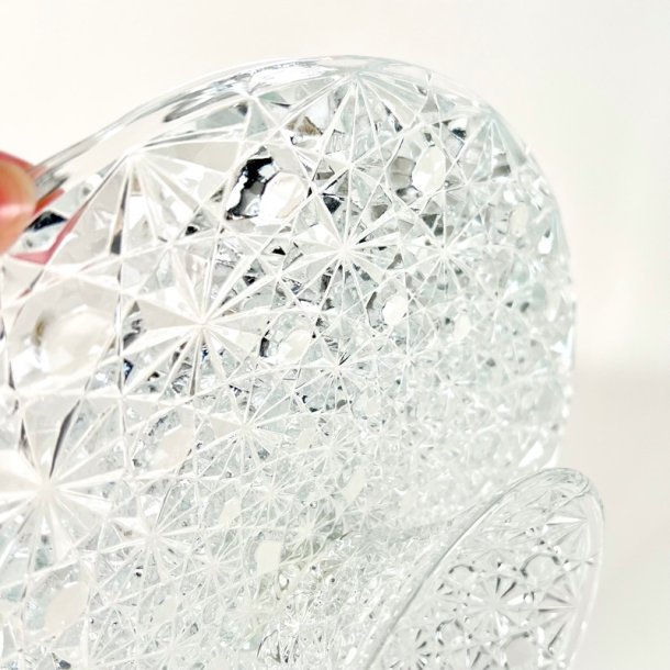 Lagkagefad - p� lav fod, isblomster 