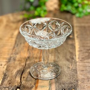 Glasopsats - presset glas, stjerner