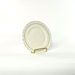 Tallerken, kage �15,5 - engelsk fajance, Grindley Cream Petal