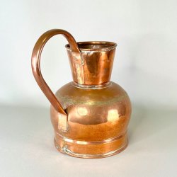 Kobberkande - vintage m/patina