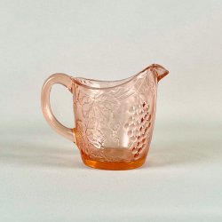 Fldekande - rosa glas