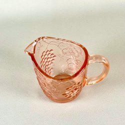 Fldekande - rosa glas