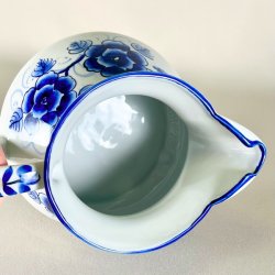 Kande - med bl blomster