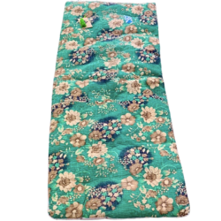 Sari madras (45x120 cm) - grn m/beige