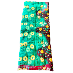 Sari madras (45x120 cm) - grn/brun