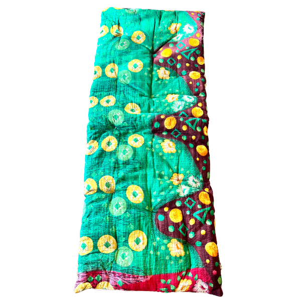 Sari madras (45x120 cm) - grn/brun