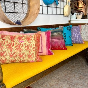 Sari vintage pude (30x50 cm) - forskellige designs