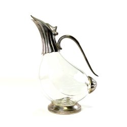 Karaffel - vintage med s�lvdetaljer