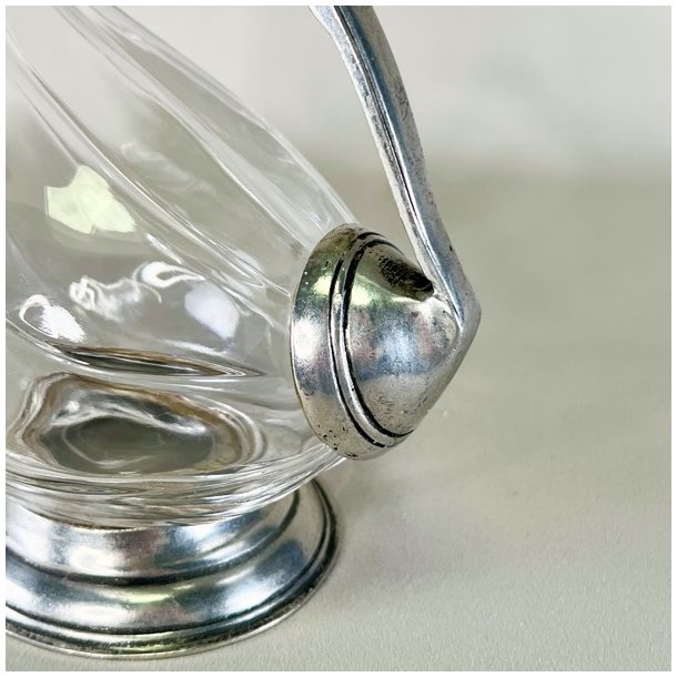 Karaffel - vintage fransk med tindetaljer