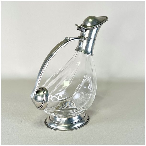 Karaffel - vintage fransk med tindetaljer