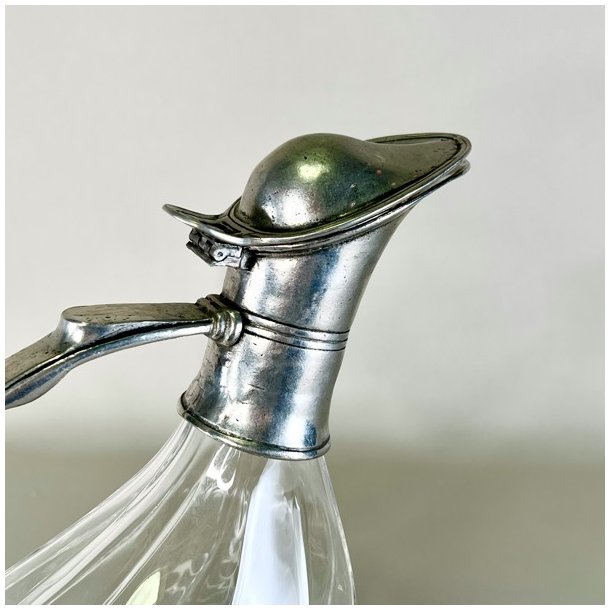 Karaffel - vintage fransk med tindetaljer