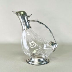 Karaffel - vintage fransk med tindetaljer