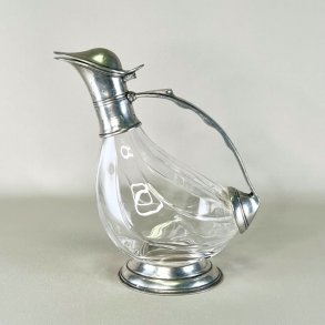 Karaffel - vintage fransk med tindetaljer