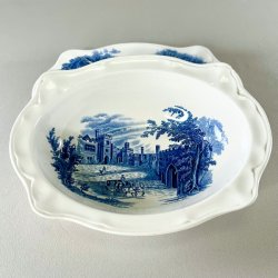 Serveringsst i 2 dele  - engelsk porceln, Haddon Hall 