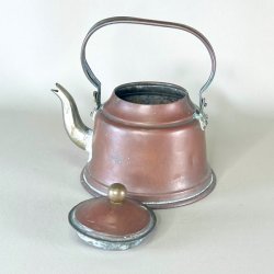 Kobberkedel - lille, antik