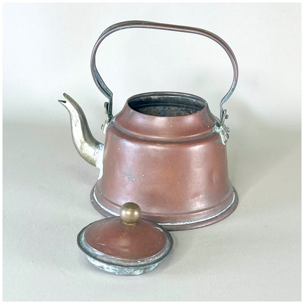 Kobberkedel - lille, antik