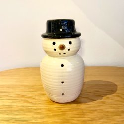 Snemand - til fyrfadslys