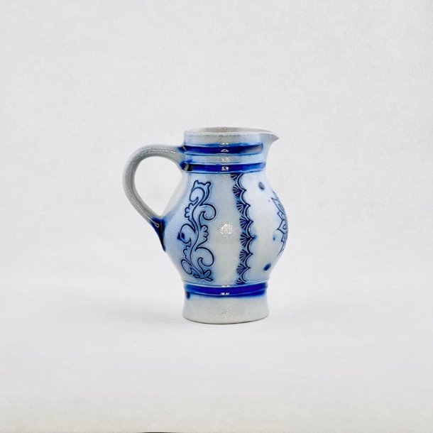 Saltglaseret kande - solsikke 