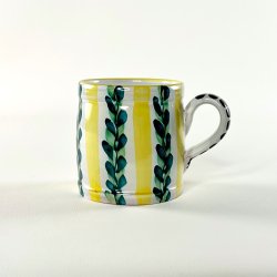 Juelsminde Keramik krus - gul og gr�n