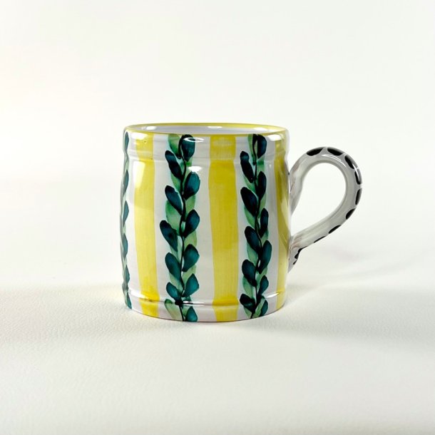 Juelsminde Keramik krus - gul og gr�n