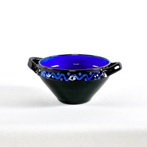 Keramik skl - norsk, blsort