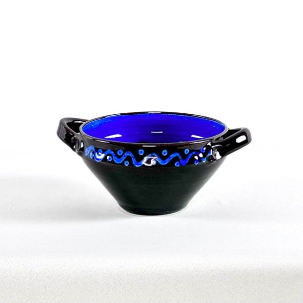 Keramik skl - norsk, blsort