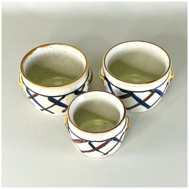 Keramik skl - norsk, gittermnster