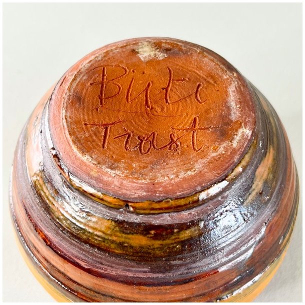 Kugle vase - keramik, Birte Troest