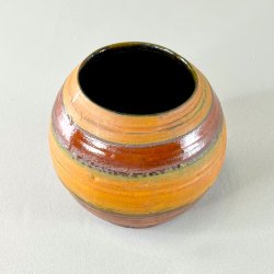 Kugle vase - keramik, Birte Troest