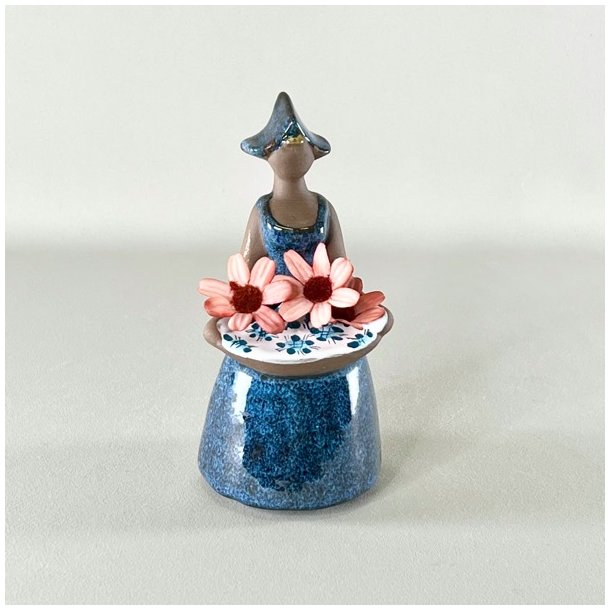 Ulla Skogh kvindefigur i keramik - bl 