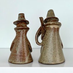 Musikanter i keramik (par)