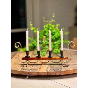 Kertelysestage til 4 lys - norsk