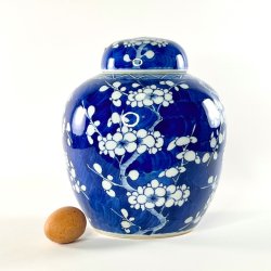 Kinesisk krukke med l�g - ginger jar XL