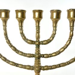 Kirkestage (Menorah) - 7-armet lysestage (Nr.8)